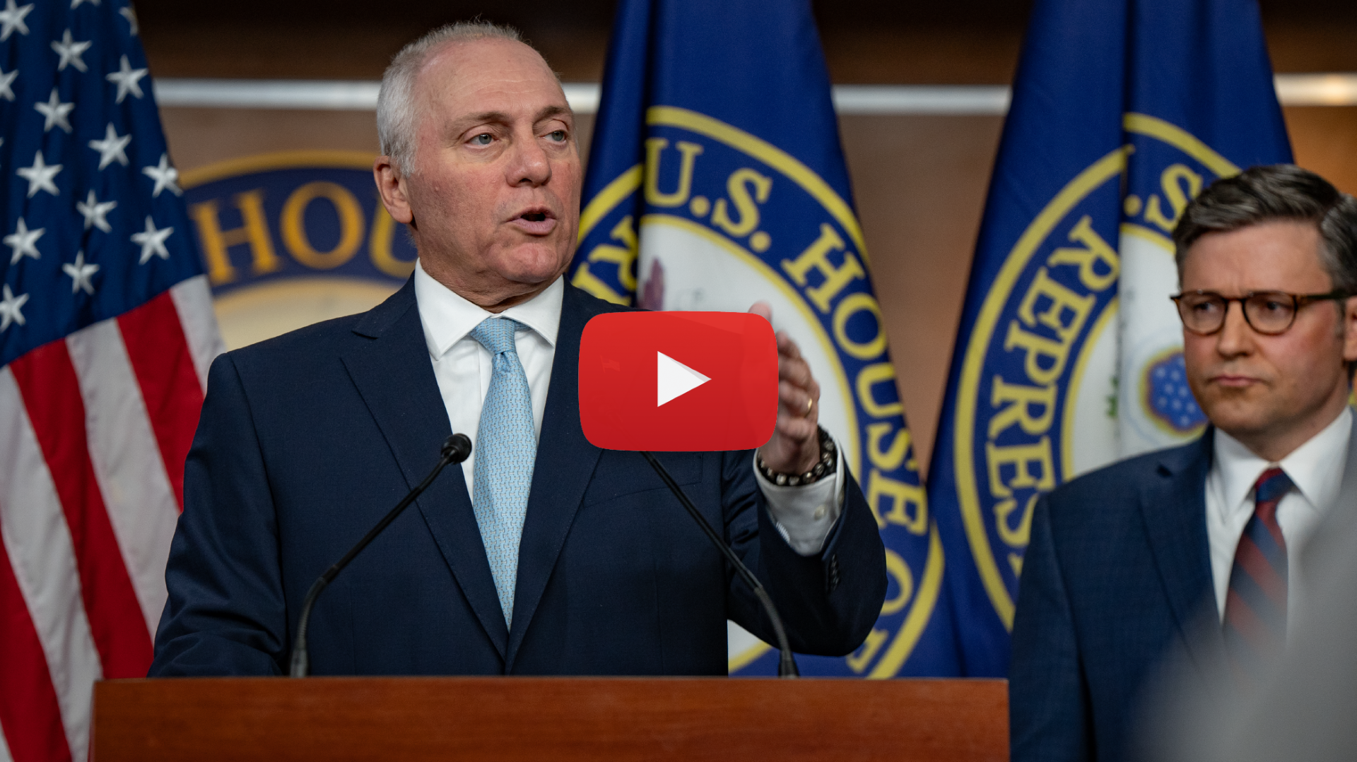 Scalise Calls on Biden to Stop Holding Up Aid to Israel